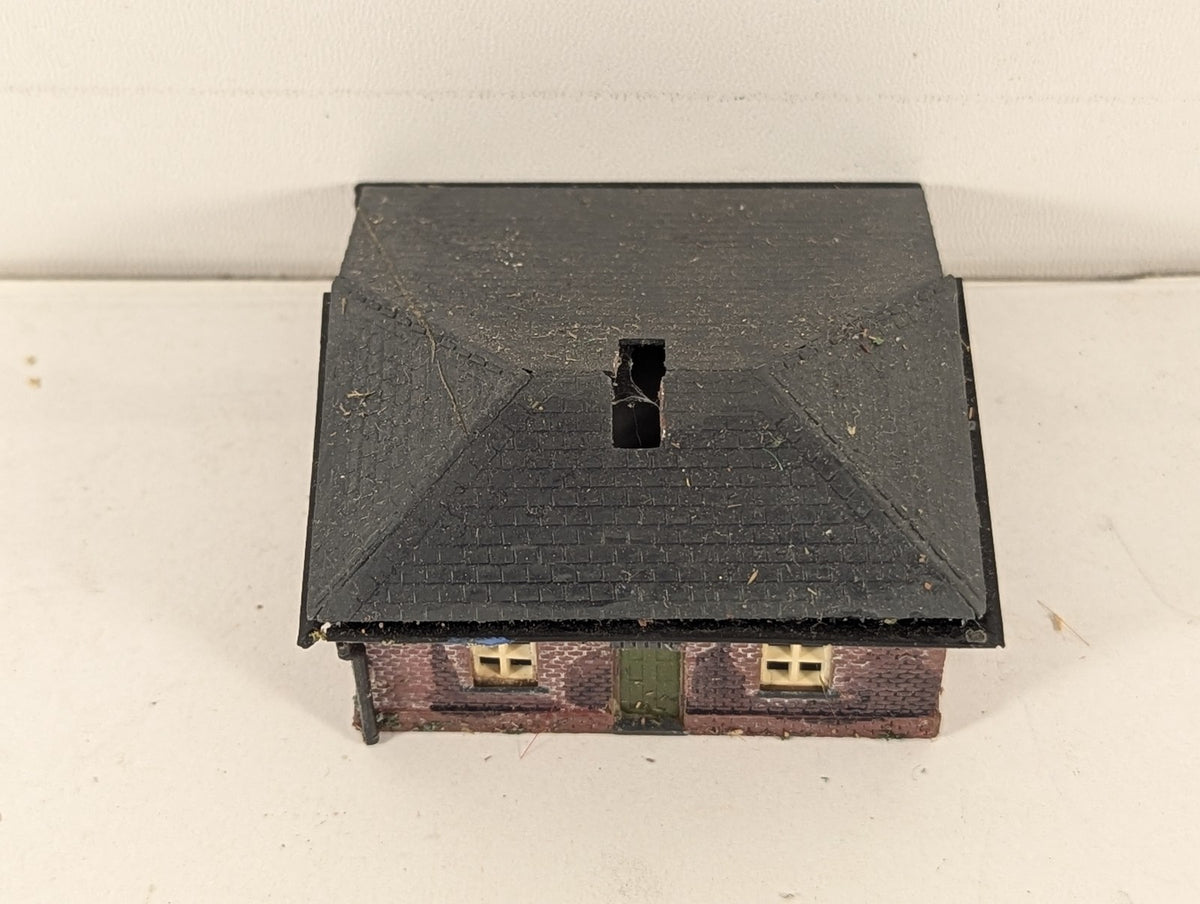 N Gauge Weighbridge Office Buildings Red Brick