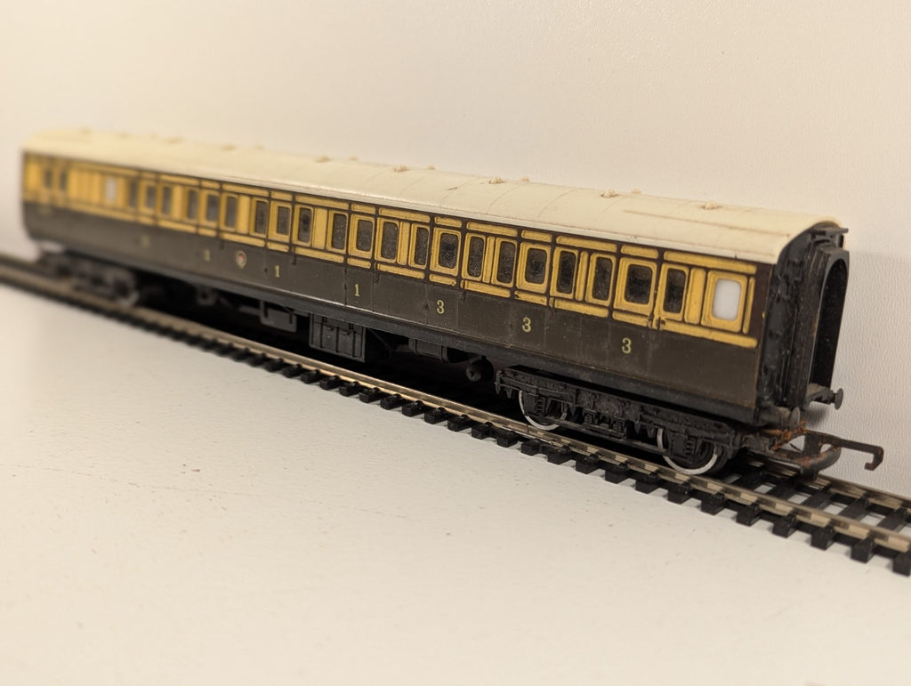 Tri-ang OO Gauge GWR Brake 3rd & 1st Coach