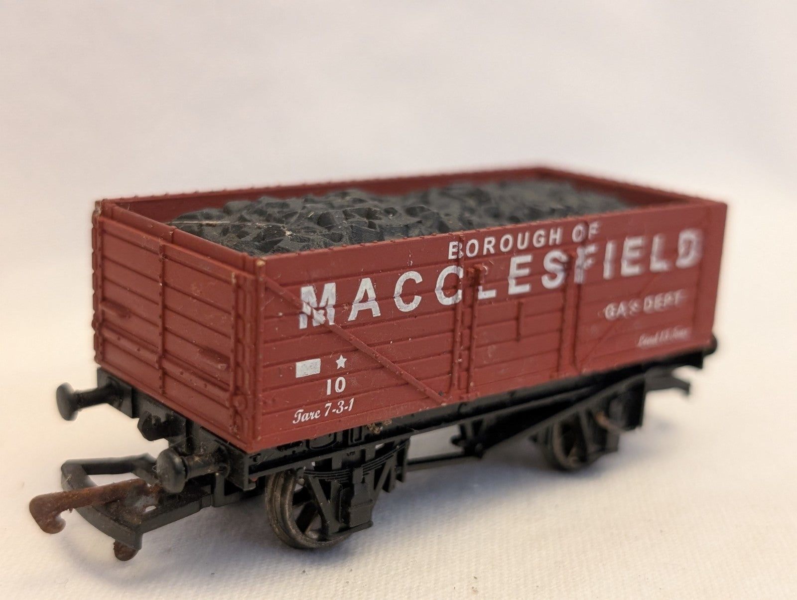 Dapol OO Gauge 7 Plank Wagon Borough of Macclesfield Gas Dept Goods