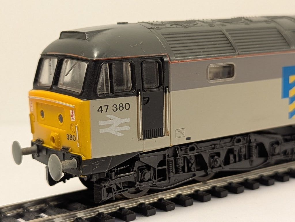 Lima 205033A3 OO Gauge Class 47 Diesel – Damaged Box / Broken Buffer