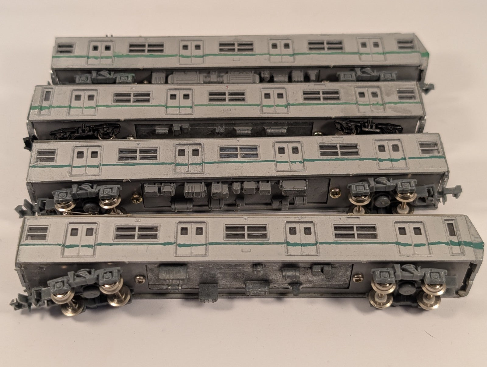 Kato N Scale Tokyo Metro Series 6000 Dummy Units Incomplete