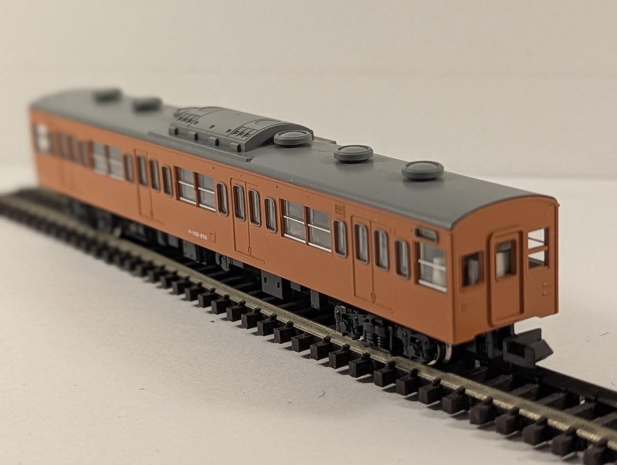 Kato N Gauge JNR 103 Series Moha 102 Passenger Coach Moha 102-856 JNR Orange