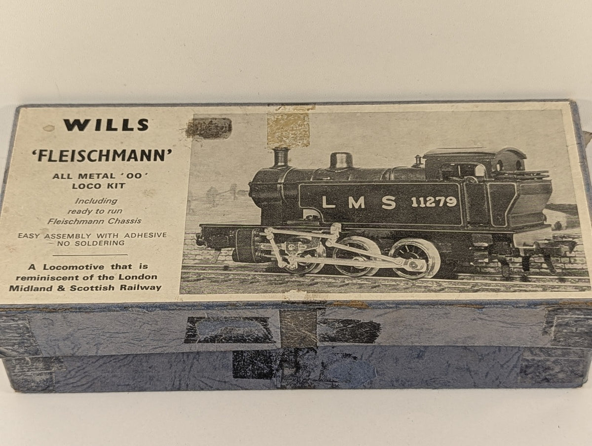 Wills OO Gauge LMS Tank Steam Locomotive LMS Black WF167