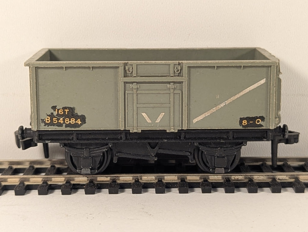 Hornby Dublo OO Gauge 16-Ton Mineral Wagon Goods Wagon B54884 BR Grey 4655