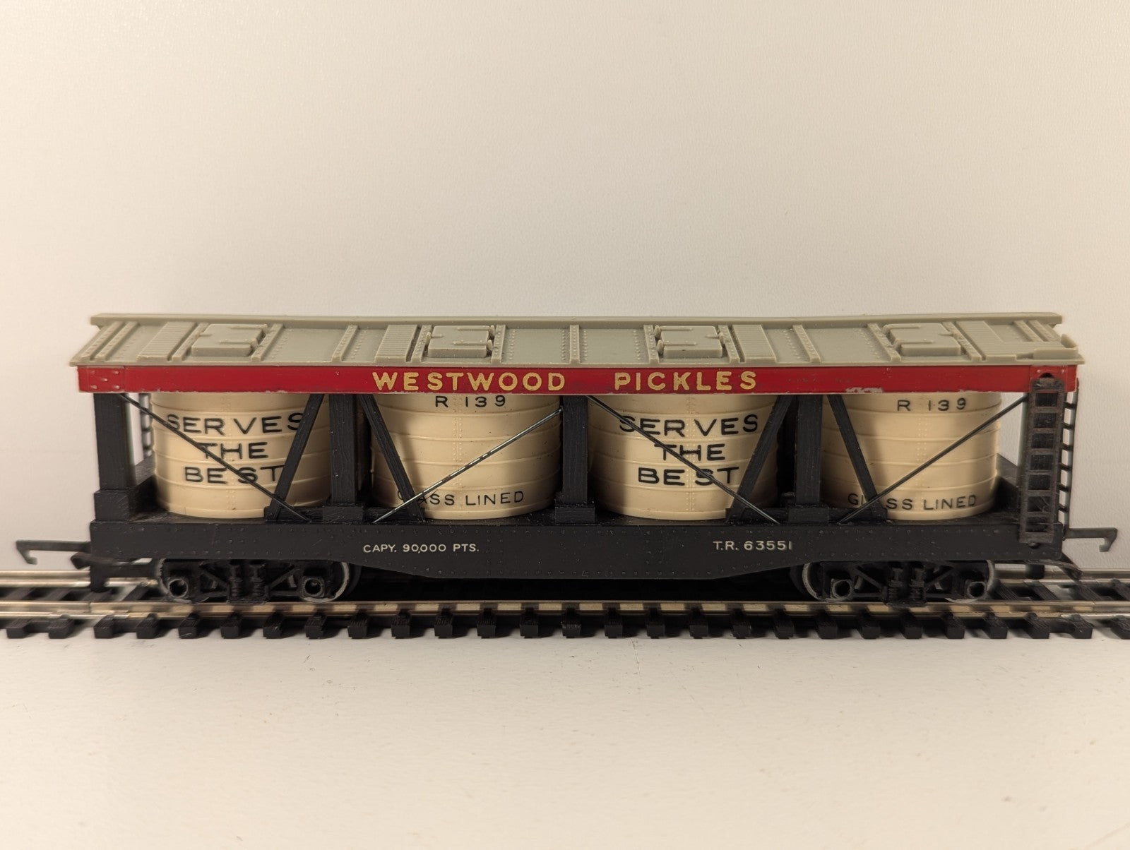 Tri-ang R139 OO Gauge Westwood Pickles Bogie Pickle Wagon