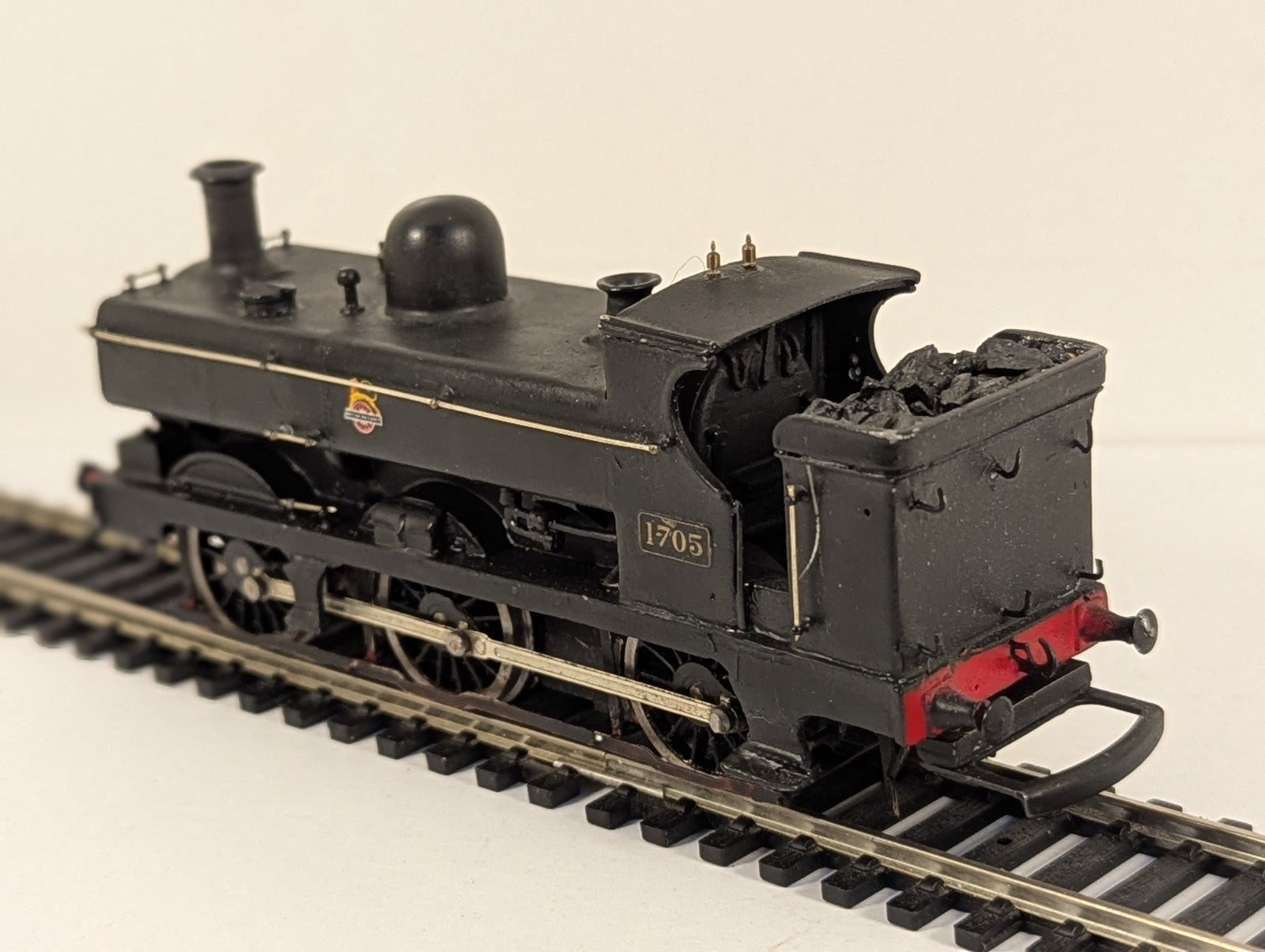 Willis Finecast Kitbuilt GWR 57XX Pannier Tank 1705 BR Black - Boxed