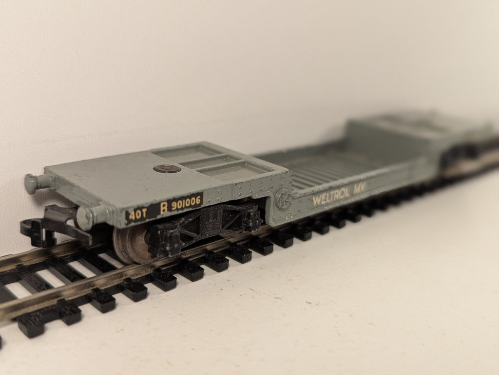 Hornby Dublo 40 Ton Bogie Well Wagon Weltrol MV OO Gauge