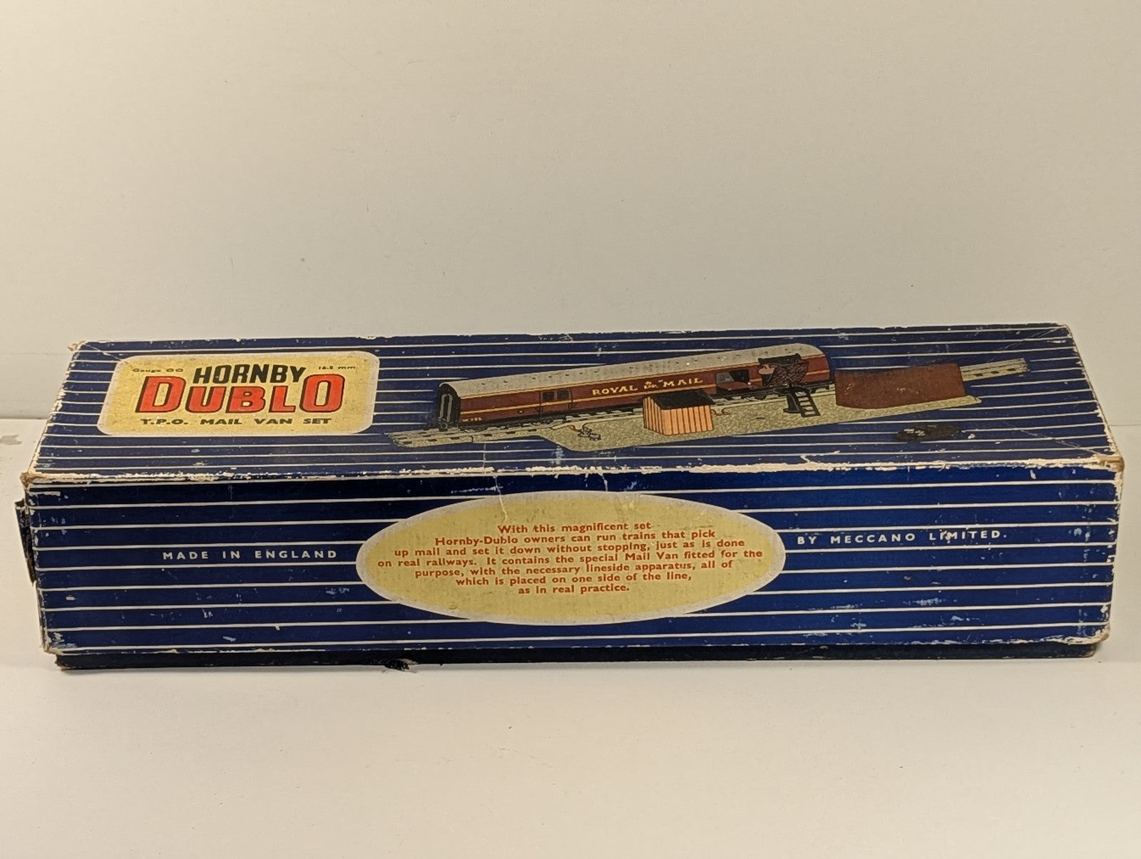 Hornby Dublo OO Gauge T.P.O. Mail Van Set W 807 BR Maroon 32099