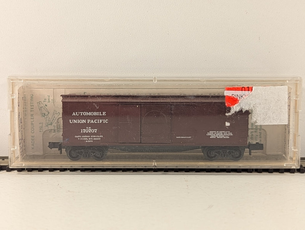 Micro-Trains N Gauge Union Pacific 40ft Standard Single Door Boxcar - Boxed
