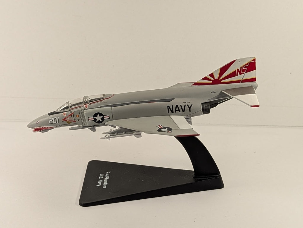 F-4 Phantom Die-cast Model Aircraft 201 U.S. Navy VF-111 Sundowners