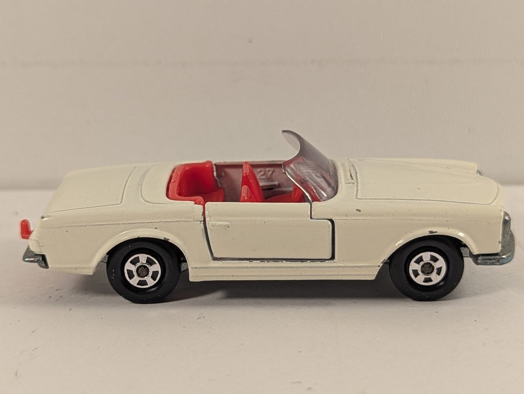 Matchbox Mercedes 230 SL Die-cast Model Car BB-A 716 White with red interior 27