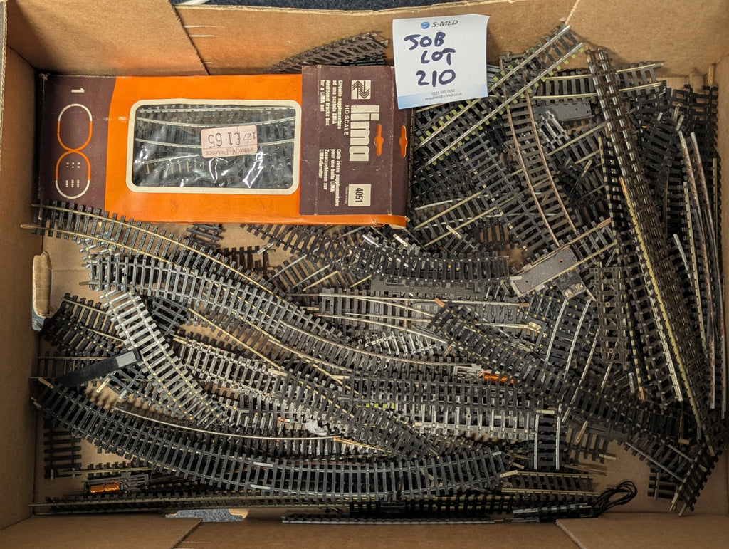 Hornby Lima OO Gauge Job Lot of Model Railway Track - Needs TLC
