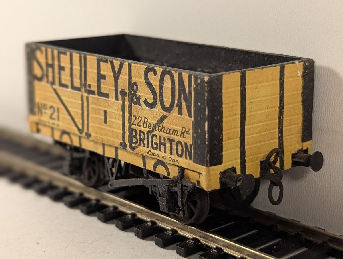 Peco OO Gauge 7-Plank Open Wagon Shelley & Son 21