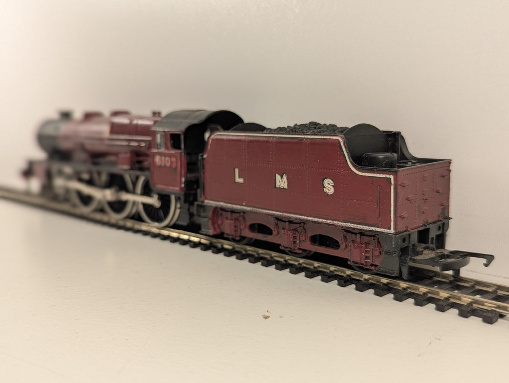 Airfix OO Gauge Royal Scots Fusilier Steam Locomotive - Repainted Maroon