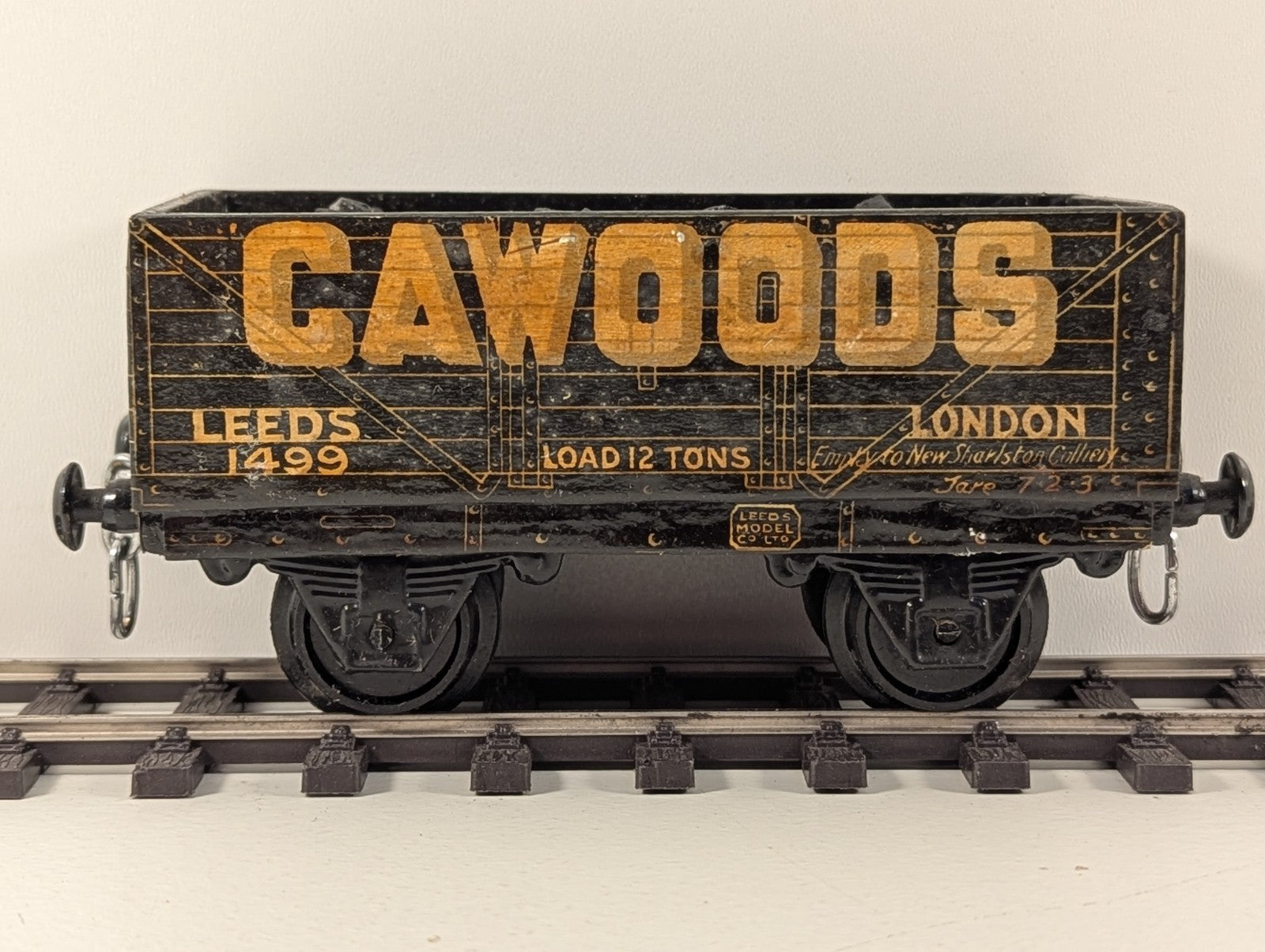 Cawoods Coal Wagon O Gauge Kit-Built Leeds Model Company Repainted