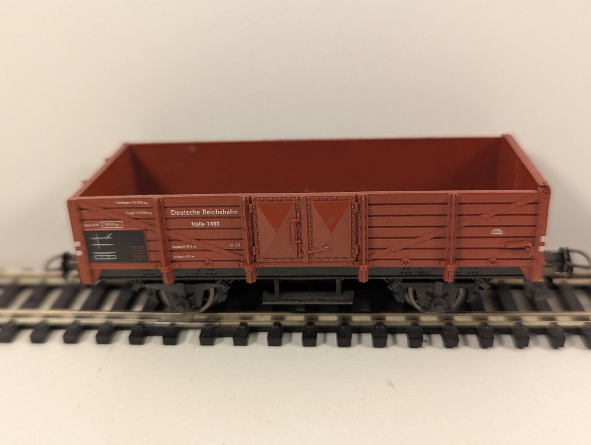 Fleischmann 5208FL H0 DRG O Halle Open Goods Wagon