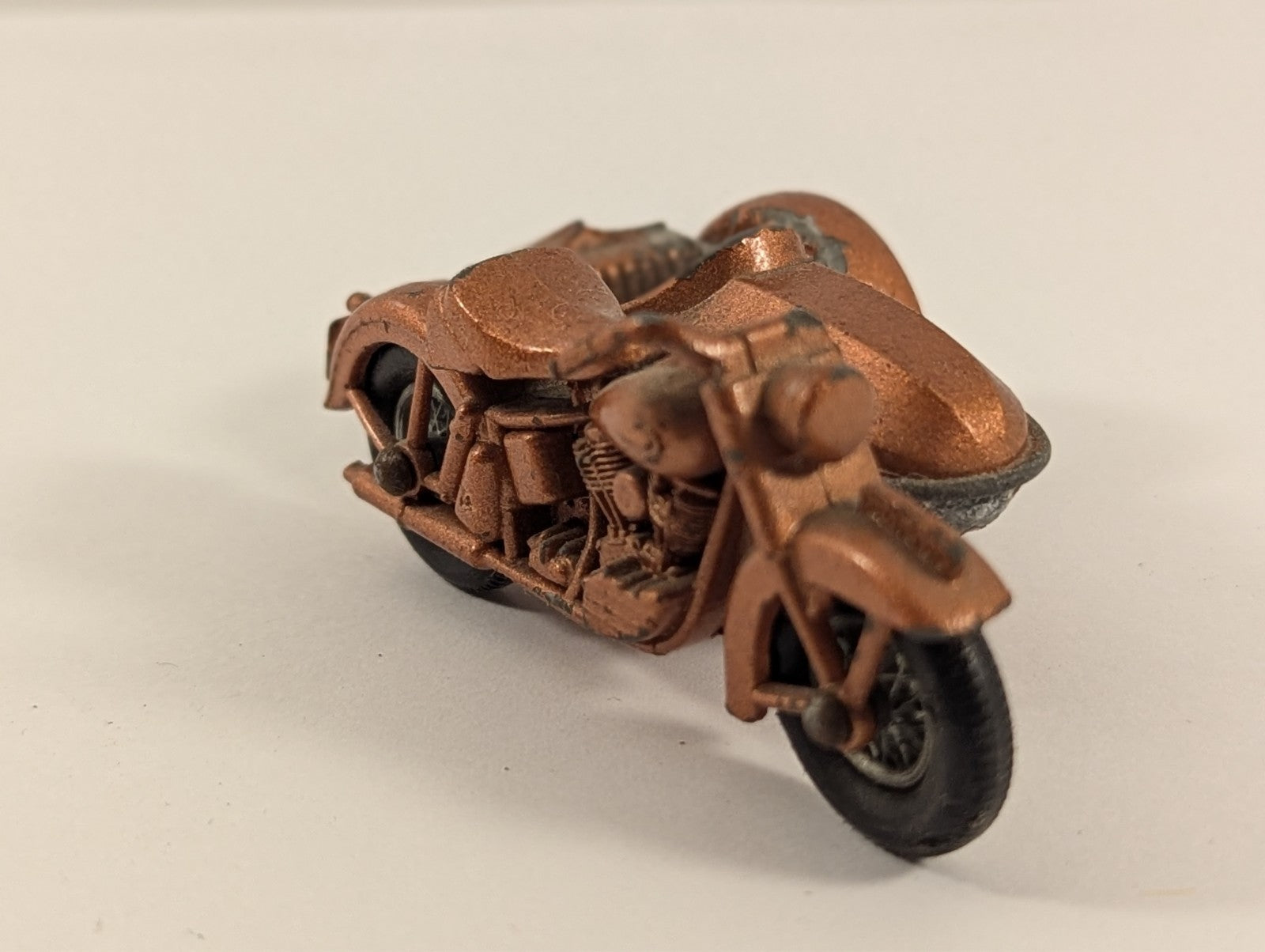 Matchbox Lesney No.66B Harley-Davidson Motorcycle & Sidecar 1:41 Scale