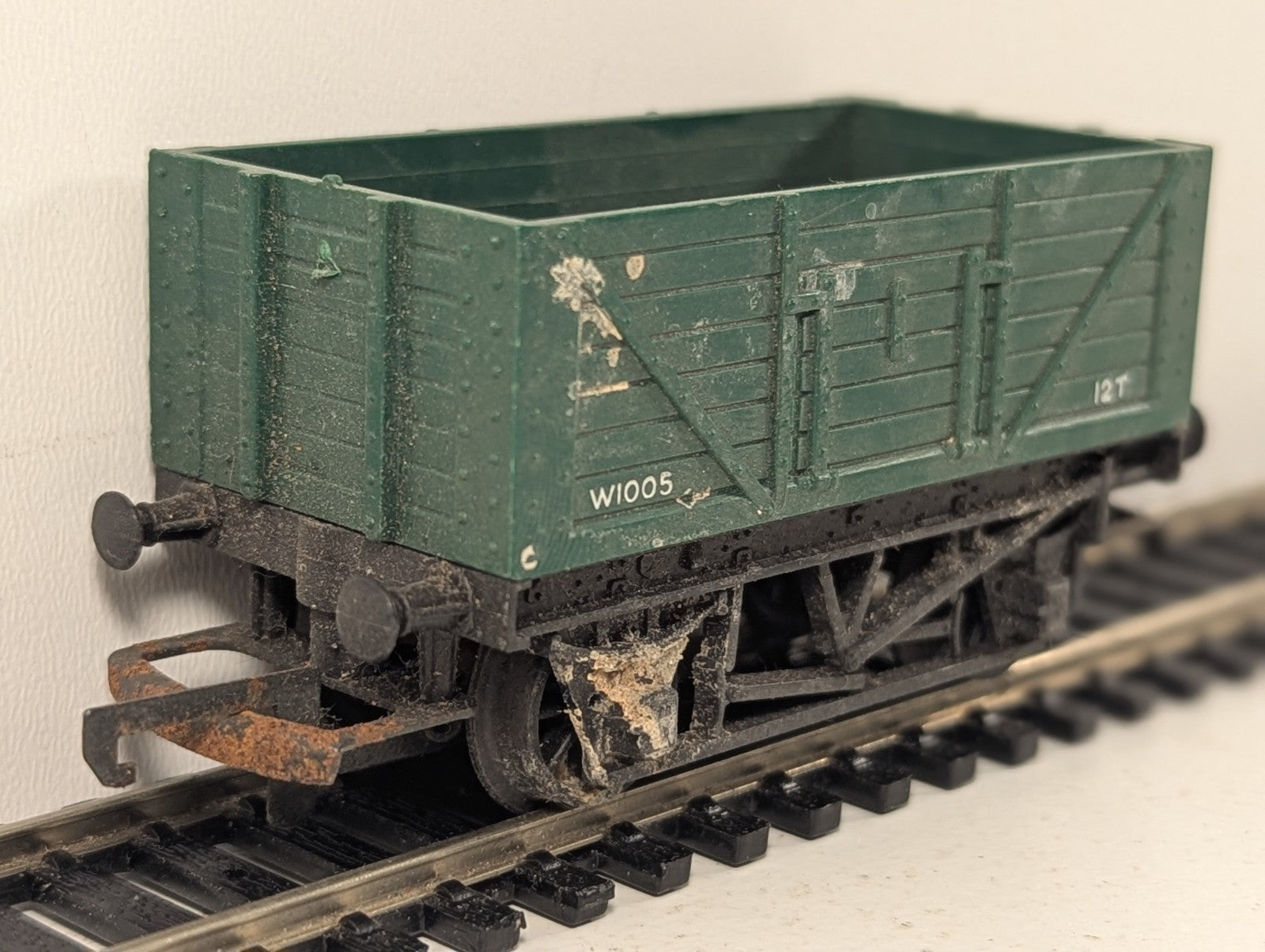 Tri-ang OO Gauge R10 BR 12-Ton Open Wagon Green W1005