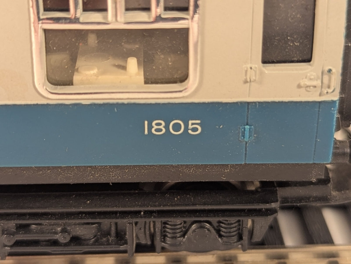 Hornby OO Gauge BR Mk2 Buffet Coach Passenger Coach 1805 BR Blue & Grey R423