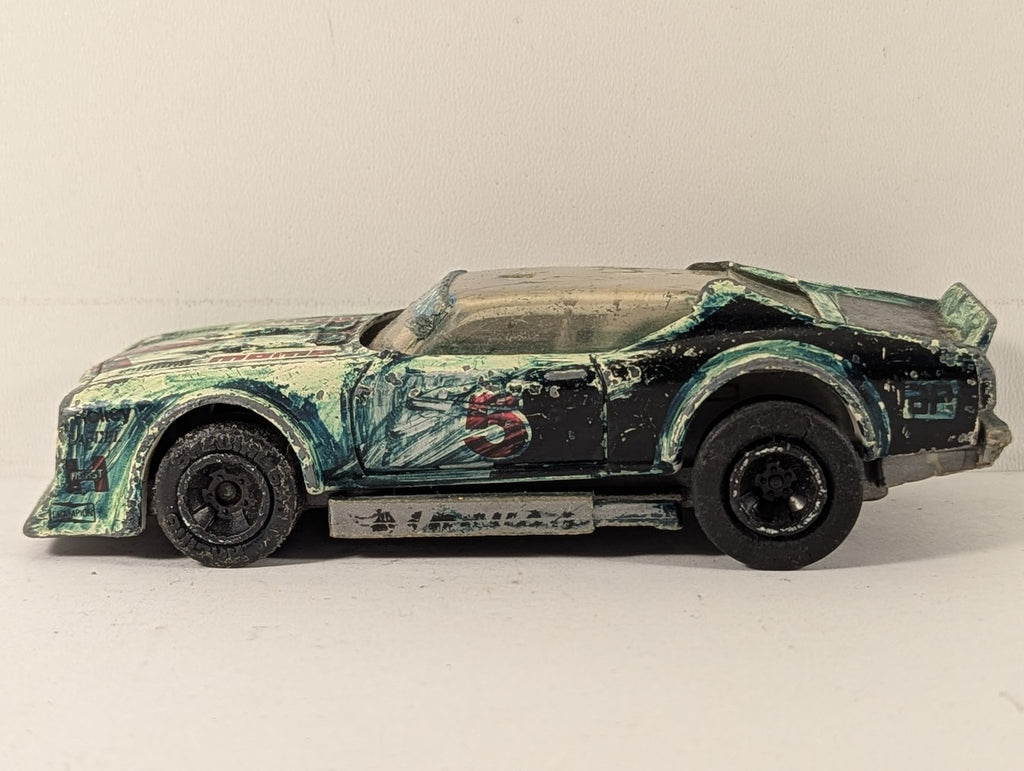 Matchbox 1:40 Turbo Specials Pro-Stocker Die-cast Car 5 Black, #5 Momo Pro-Stock