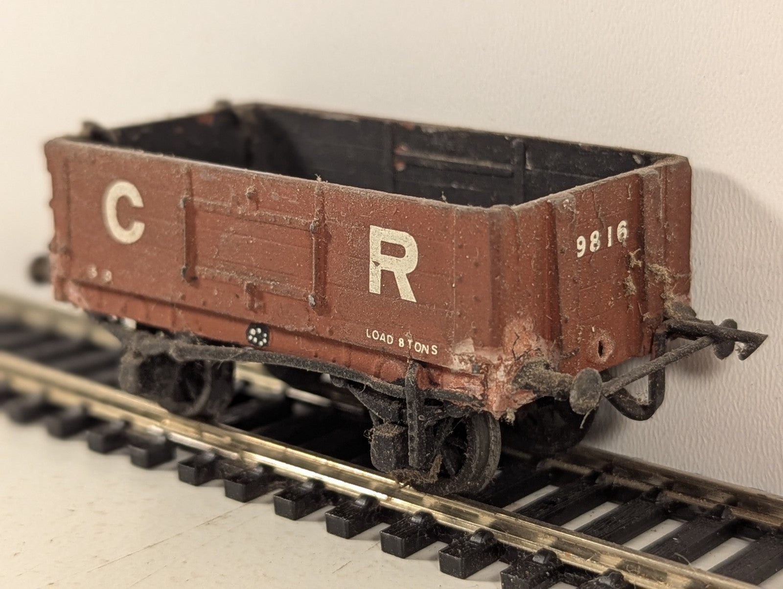 Kitbuilt Caledonian Railway 3-Plank Wagon Rolling Stock 9816