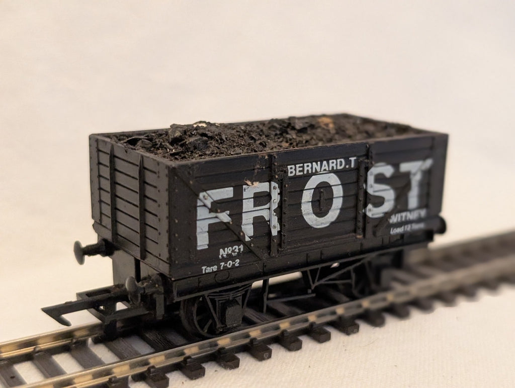 Graham Farish OO Gauge 7 Plank Open Wagon Bernard T. Frost Goods Wagon