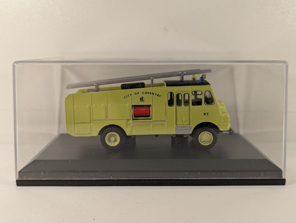 Oxford Diecast 1:76 Bedford Green Goddess Coventry Fire Brigade Diecast Vehicle