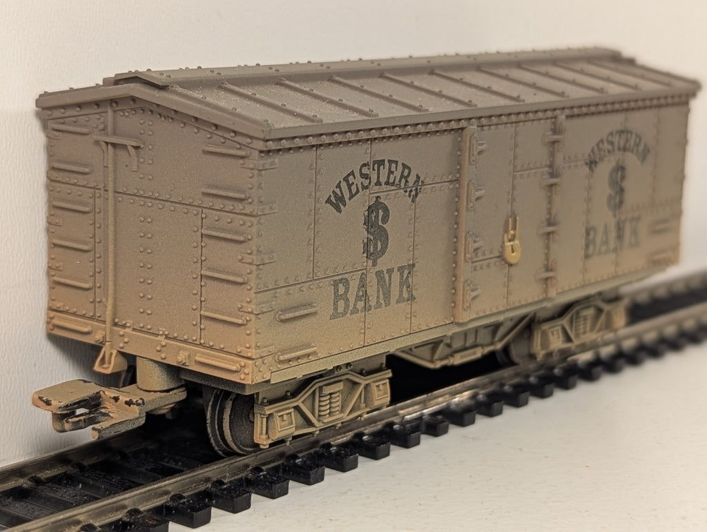 Hornby OO Gauge "Western Bank" Treasure Car Wagon - Toy Story 3 Train Set Split