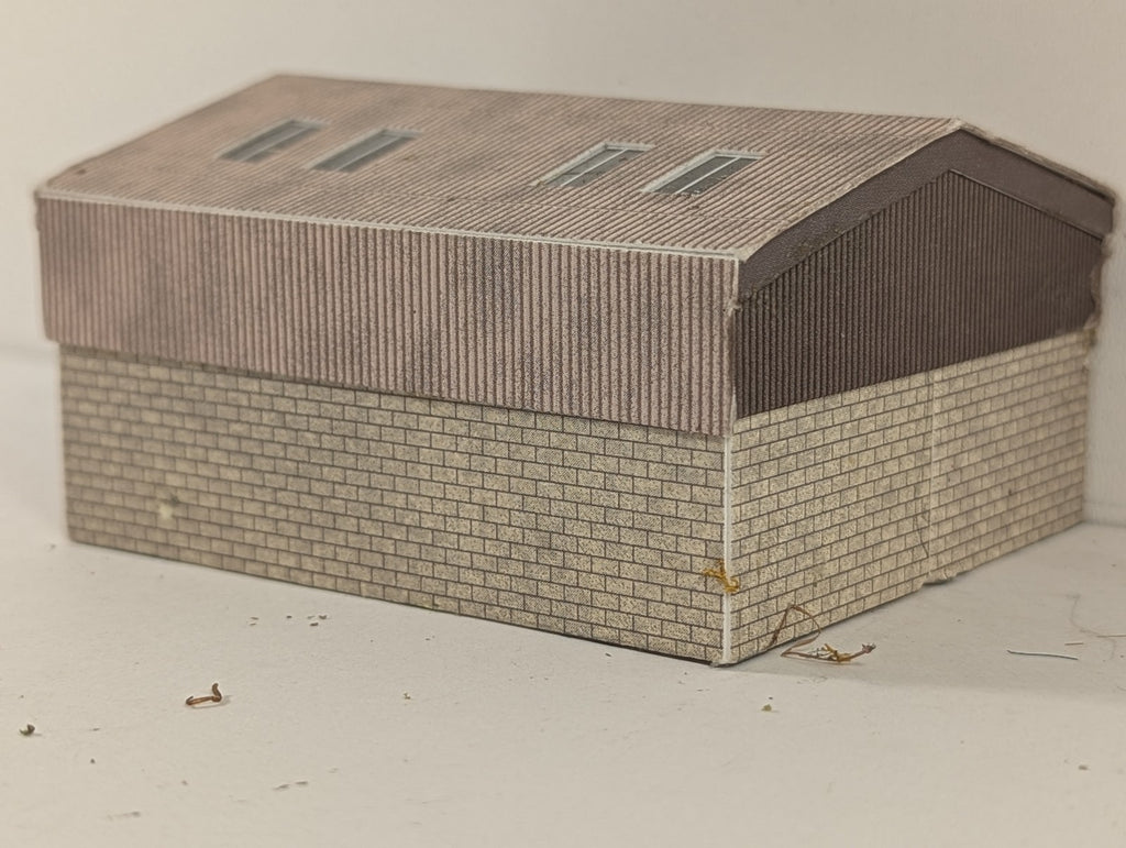 Metcalfe N Gauge Modern Industrial Unit Building PO284