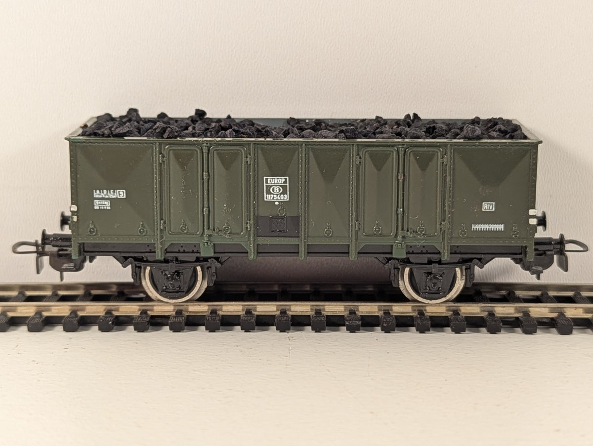 Piko HO Gauge Europ Green Open Truck Wagon