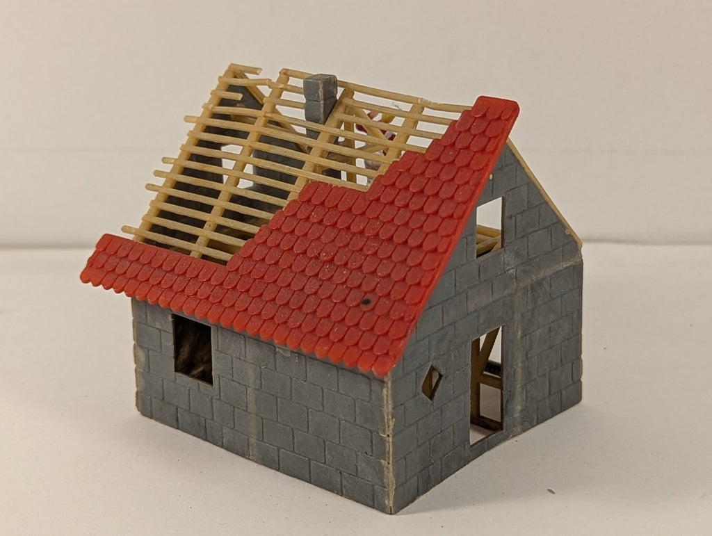 Faller HO Scale House Under Construction Building B-242