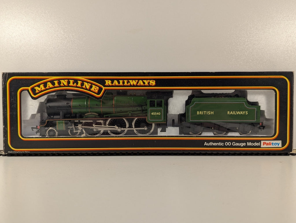 Mainline 37075 OO Gauge Rebuilt Patriot 45540 Sir Robert Turnbull BR Green