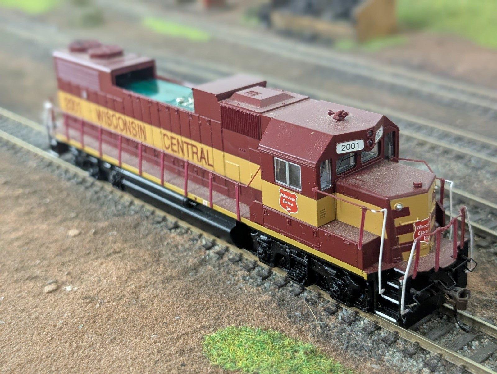 Bachmann 61712 HO GP38-2 Wisconsin Central 2001 With Lights