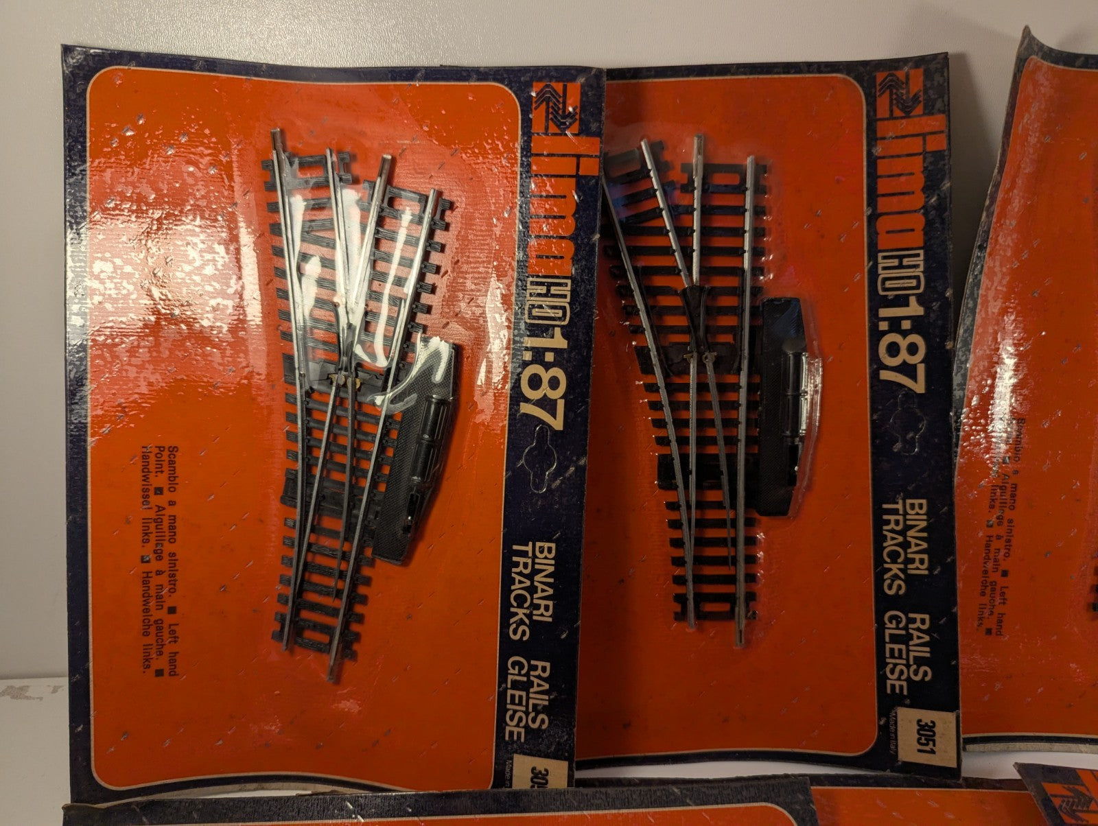 Job Lot of Lima OO Gauge Model Railway Points