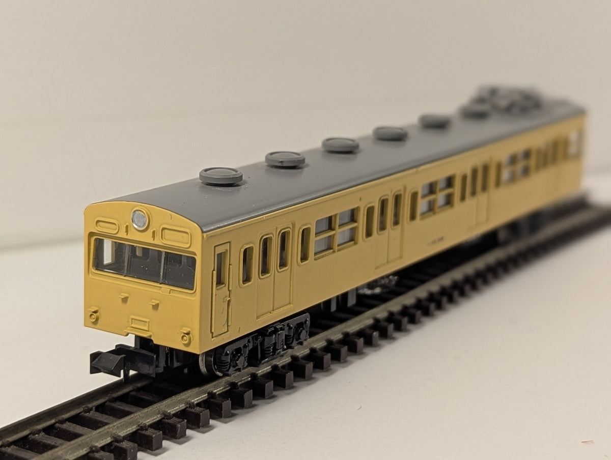 Kato N Gauge JNR 103 Series EMU Coach Kumoha 103-566 Yellow