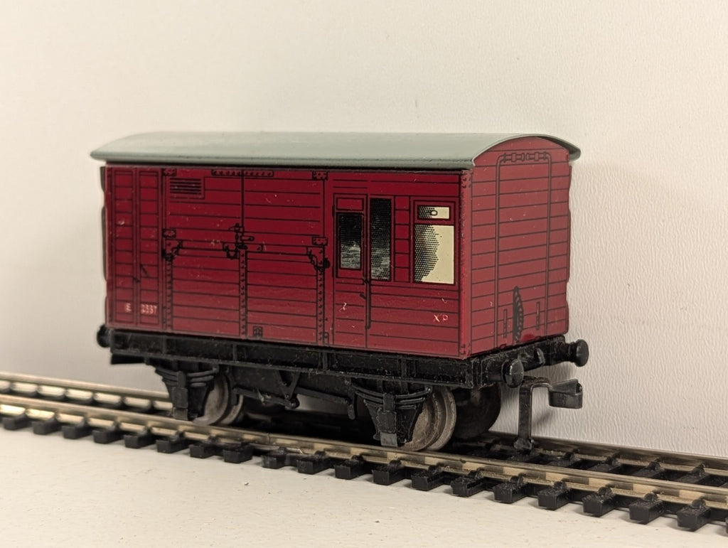 Hornby Dublo 32060 OO Gauge BR Red D1 Horse Box - Boxed