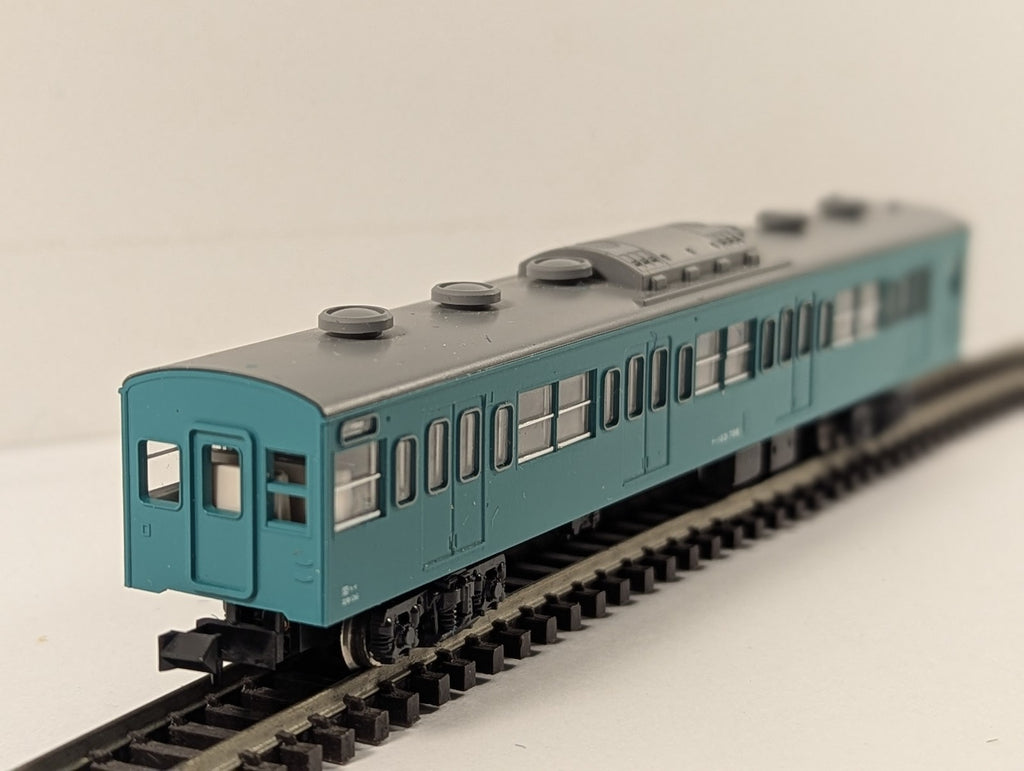Kato N Gauge Series 103 Driving Trailer EMU Coach KuHa 103-786 Sky Blue