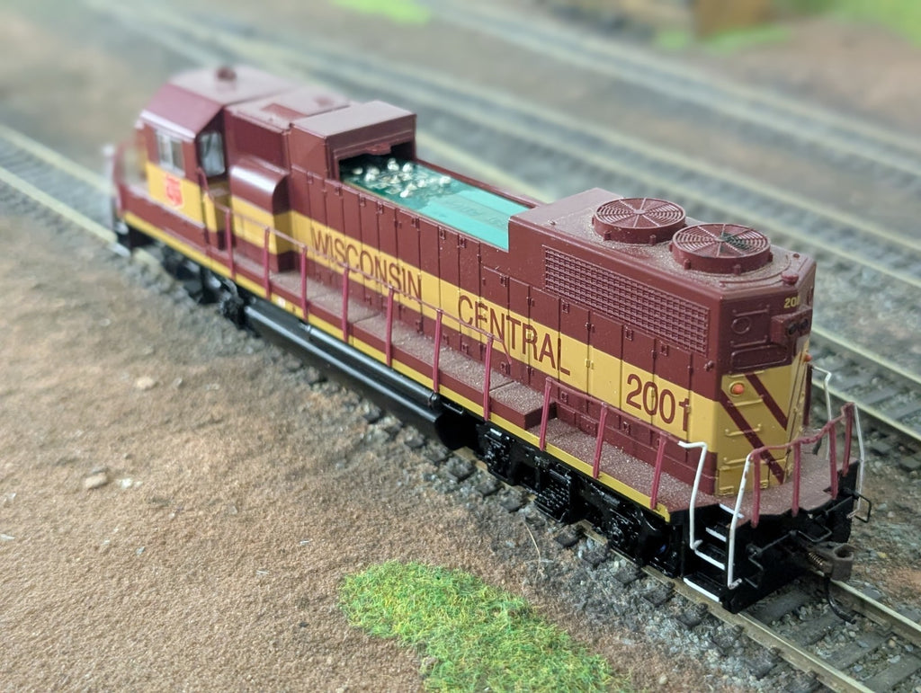Bachmann 61712 HO GP38-2 Wisconsin Central 2001 With Lights