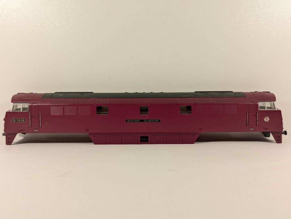 Lima OO Gauge Class 52 Western Gladiator Body Shell D1016 BR Maroon 205121