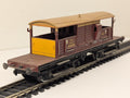 Bachmann OO Gauge BR Shark Ballast Plough Brake Van Wagons ADS 56299 EWS