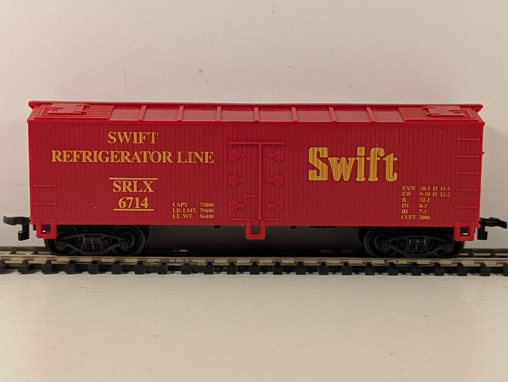 Industrial Rail HO Scale Swift Refrigerator Line Refrigerator Car 6714
