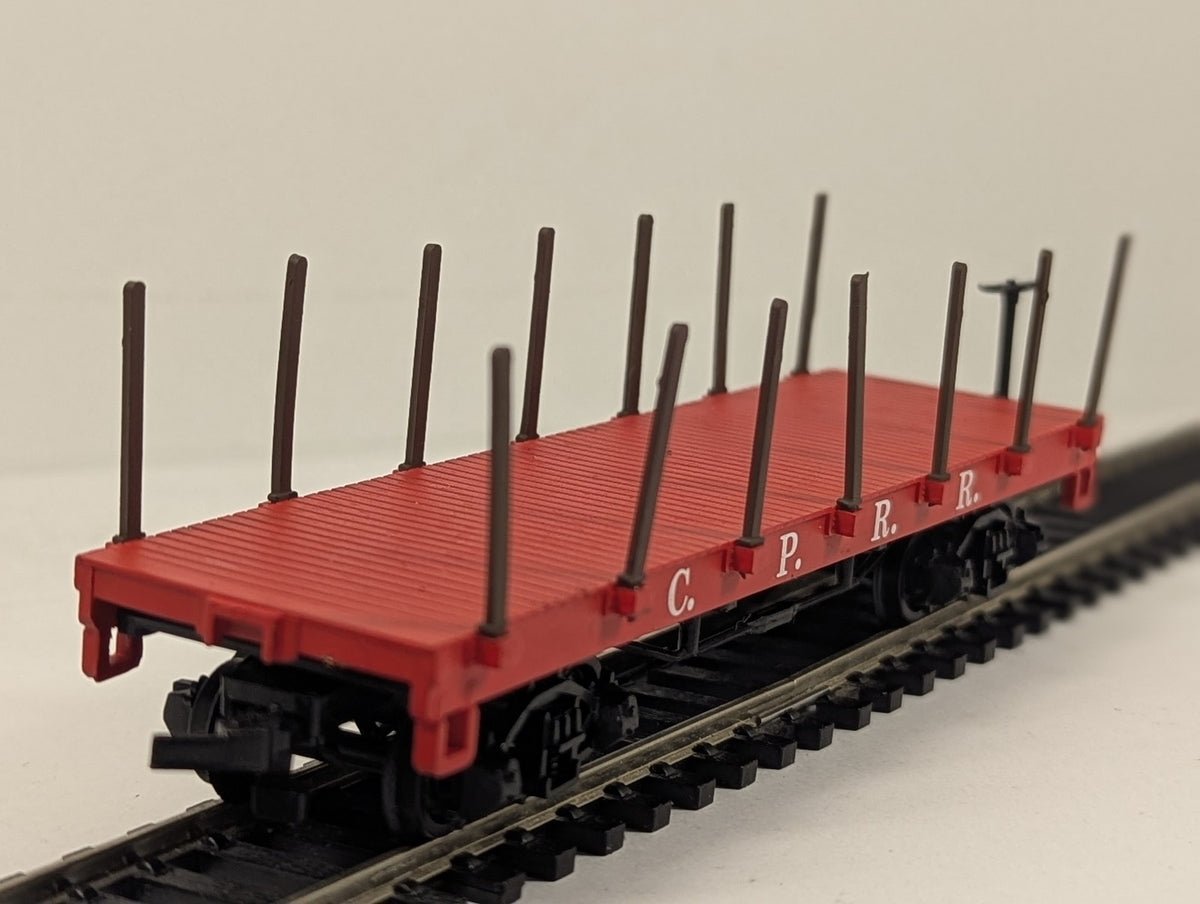 Bachmann HO Gauge 34' Old Time Flat Car Central Pacific Railroad (C.P.R.R.)