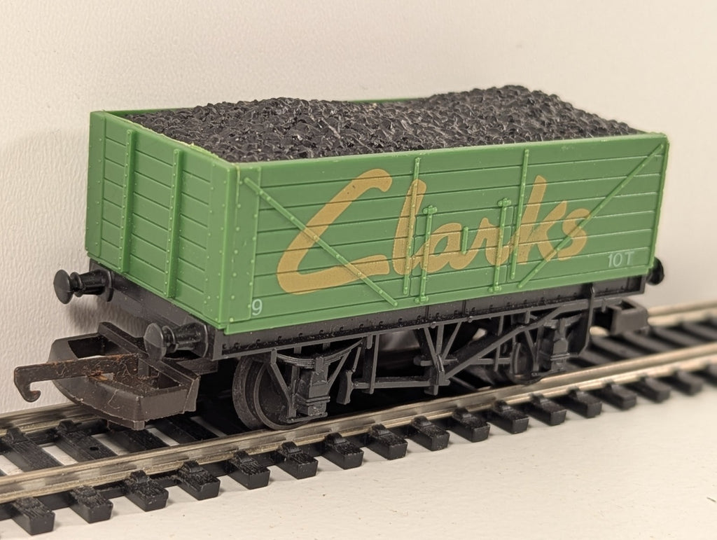 Lima L305669 “Clarks Coal” 7-Plank Open Wagon – OO Gauge
