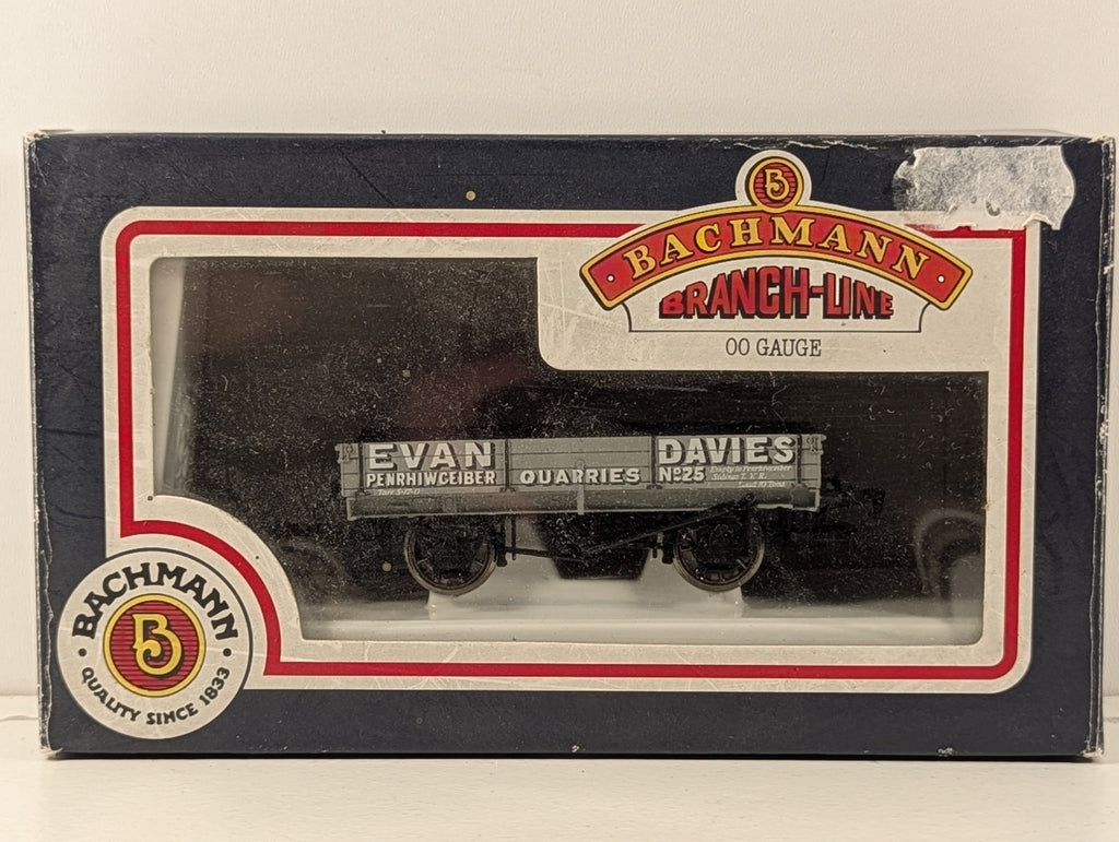 Bachmann 3-Plank Open Wagon Evan Davies Penrhiwceiber Quarries (OO Gauge)