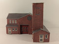 Metcalfe N Gauge Red Brick Fire Station Model Building PO258