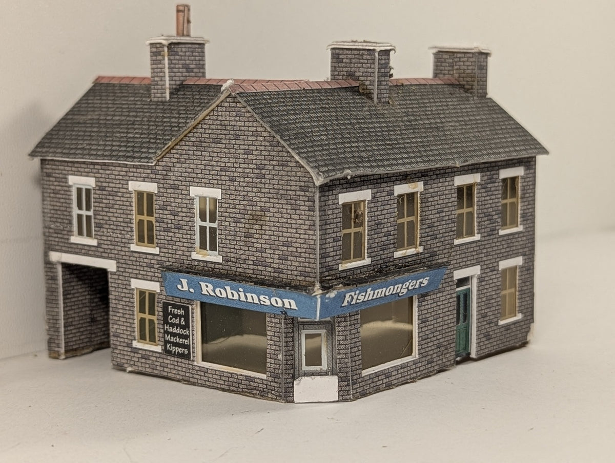 Superquick N Scale Corner Shop Buildings A9