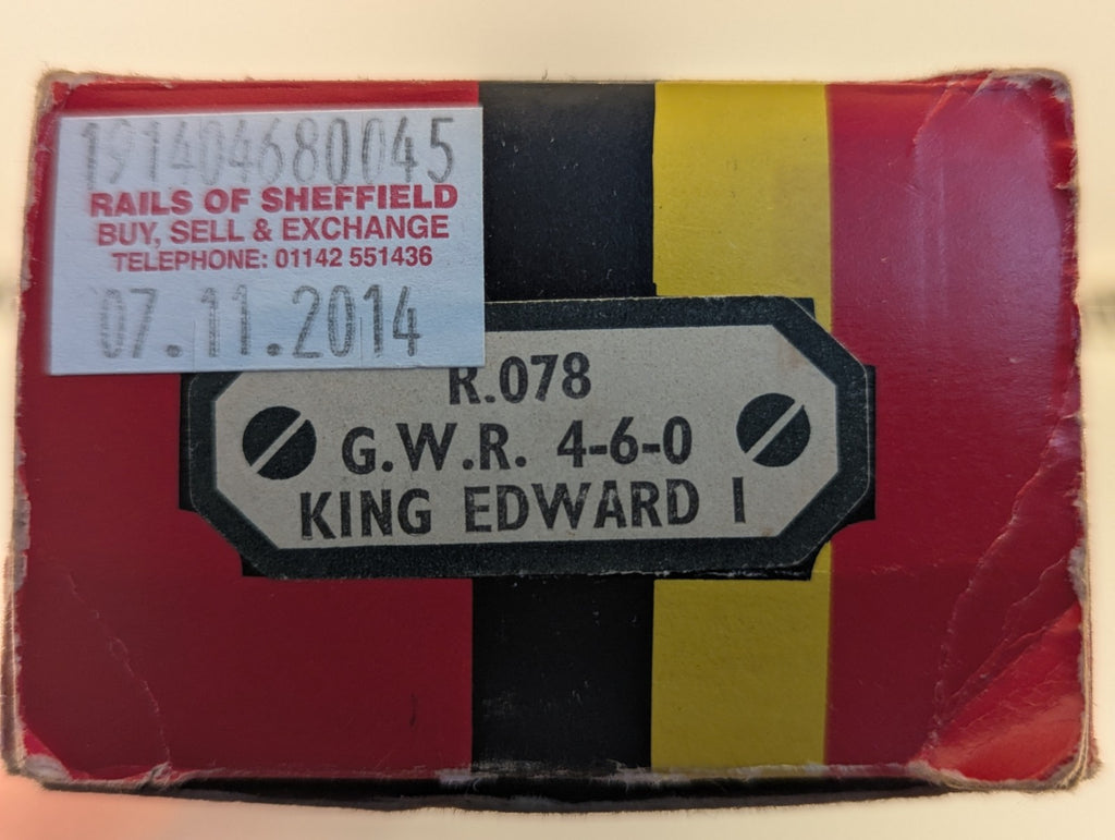 Hornby K078 GWR 4-6-0 King Edward I GWR Green