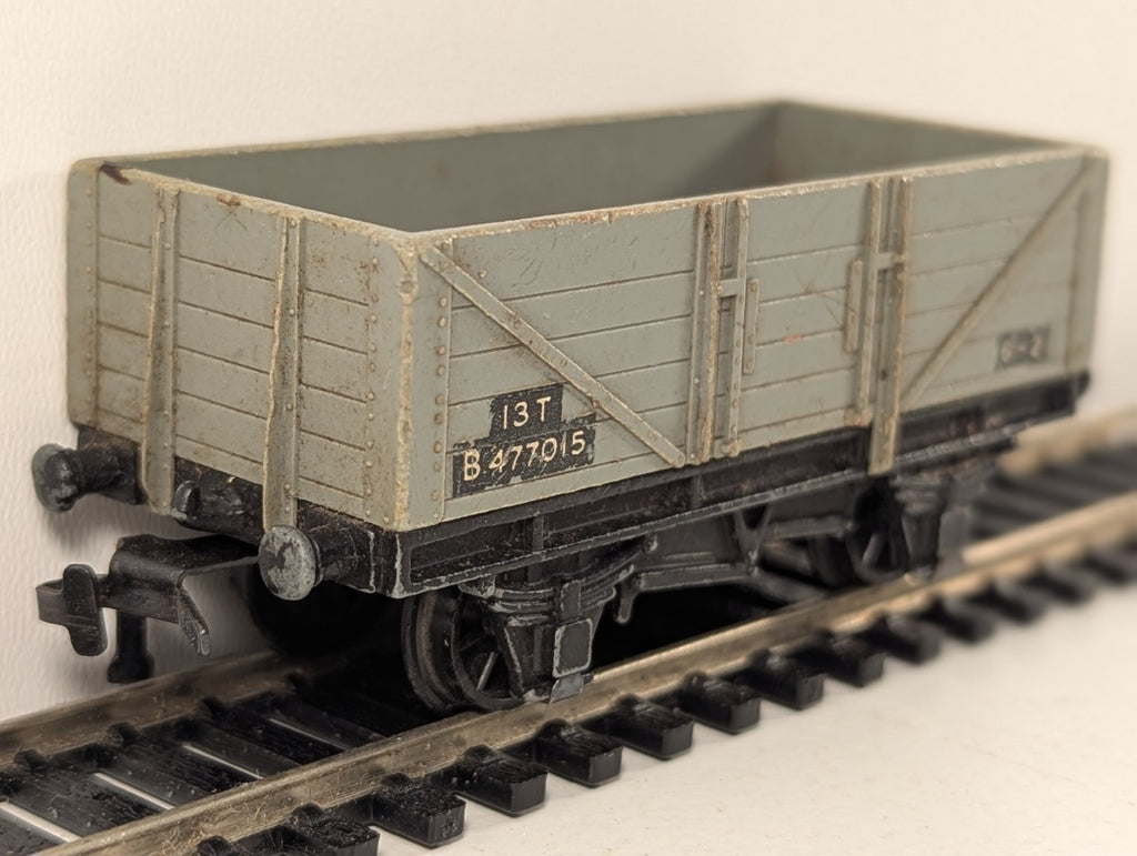 Hornby Dublo BR 13 Ton 5 Plank Coal Wagon Grey OO Gauge