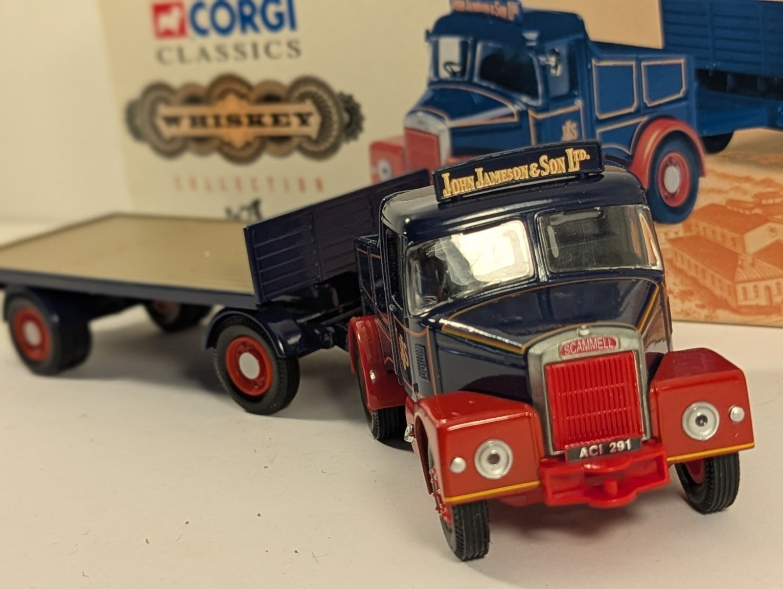 Corgi Classics 16001 John Jameson Scammell Highwayman Ballast & Trailer