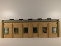 Hornby Dublo OO Gauge 2-Road Engine Shed Buildings & Structures Cream and Green